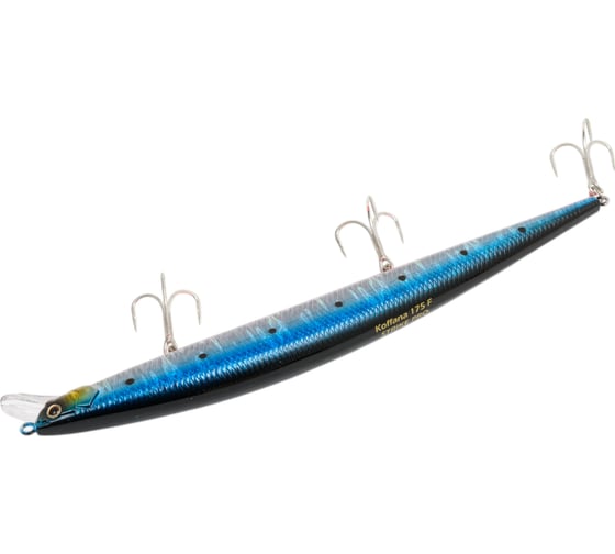 Воблер Минноу Strike Pro Koffana 175F цвет: A234-SBO-LU Blue Back Silver OB Fluo, (EG-145B-F#A234-S EG-145B-F#A234-SBO-LU