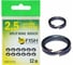 Кольцо заводное FISHCRYSTAL ROSCO №2.5 4.67x6.27 мм, BLACK, 14 кг, 12 шт 6002-2.5F 1
