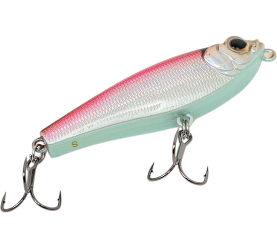 Воблер Strike Pro Стикбейт Sprat Stick 55 мм, цвет: A53-EP Silver Smelt UV EG-141B#A53-EP