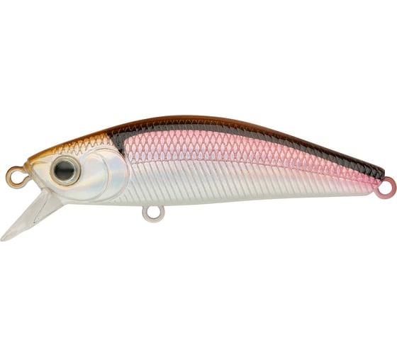 Воблер Strike Pro Минноу Skinny Mini 50S цвет A53-EP Silver Smelt UV EG-222A#A53-EP 1