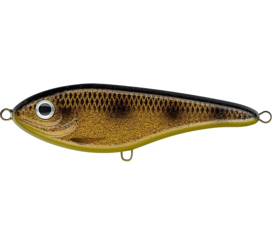 Воблер Strike Pro Джеркбейт Baby Buster цвет JV009F Spotted Bullhead EG-050#JV009F 1