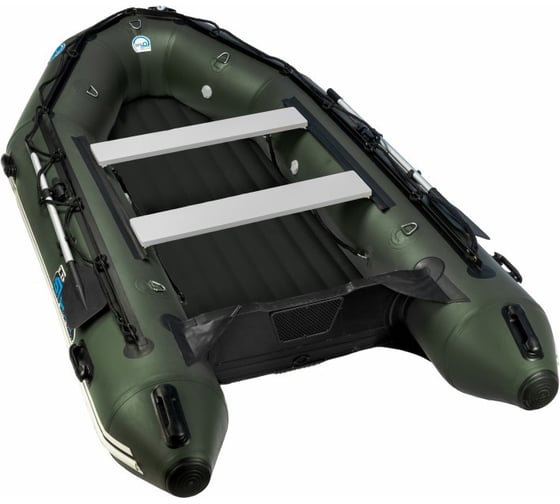 Лодка ПВХ Stormline HeavyDuty AIR LIGHT 380 серая 1052b