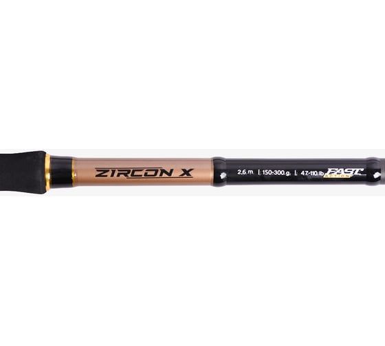 Удилище кастинговое Maximus ZIRCON-X BBC 26XXXH 2.6 м, 150-300 г MBBCZIX26XXXH