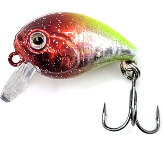 Воблер Namazu Crystal Crank, L-27 мм, 2.4 г, крэнк, плавающий (0.5-1.0м), цвет №4 N31-27-C04