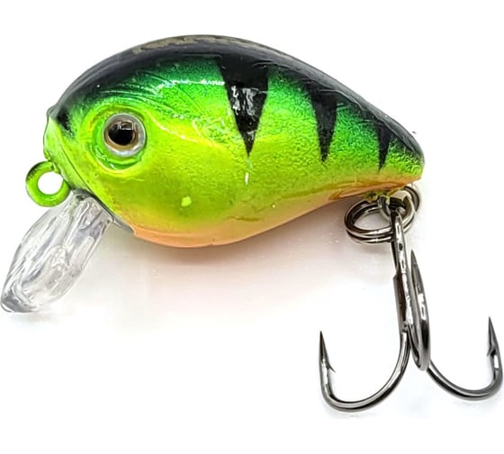 Воблер Namazu Crystal Crank, L-27 мм, 2.4 г, крэнк, плавающий (0.5-1.0м), цвет №3 N31-27-C03