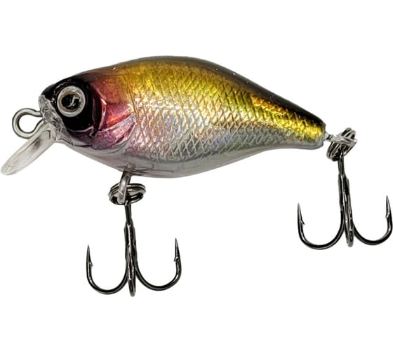 Воблер Namazu Heady Crank, L-40 мм, 4.3 г, крэнк, плавающий (0-1.5м), цвет №10 N30-40-C10
