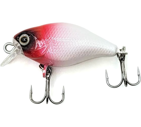 Воблер Namazu Heady Crank, L-40 мм, 4.3 г, крэнк, плавающий (0-1.5м), цвет №1 N30-40-C01 1