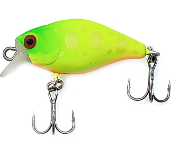 Воблер Namazu Heady Crank, L-40 мм, 4.3 г, крэнк, плавающий (0-1.5м), цвет №8 N30-40-C08