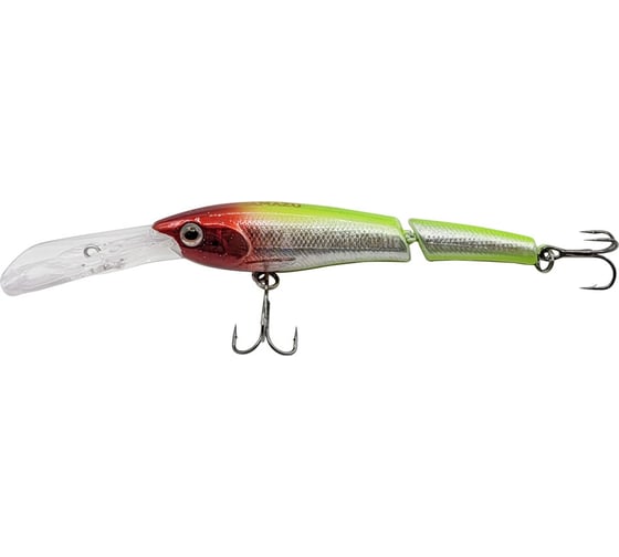 Воблер Namazu Jointed Zun Minnow, L-95 мм, 12.5 г, минноу, составной, плавающий (0.5-2.5м), цвет №4 N39-95-C04 1