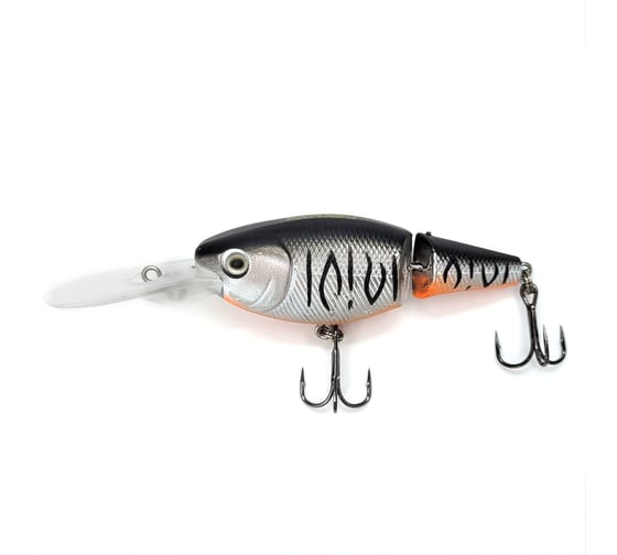 Воблер Namazu Jointed Zun Shad, L-70 мм, 12.3 г, крэнк, составной, плавающий (0.5-2.5м), цвет №12 N37-70-C12 1