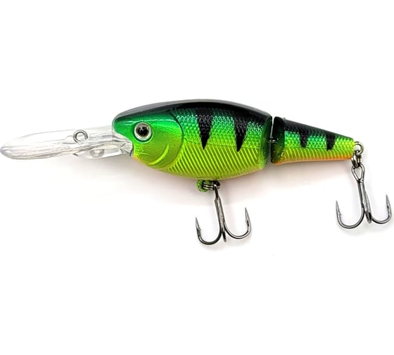 Воблер Namazu Jointed Zun Shad, L-70 мм, 12.3 г, крэнк, составной, плавающий (0.5-2.5м), цвет №3 N37-70-C03 1