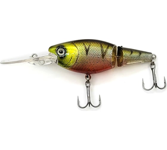Воблер Namazu Jointed Zun Shad, L-70 мм, 12.3 г, крэнк, составной, плавающий (0.5-2.5м), цвет №17 N37-70-C17