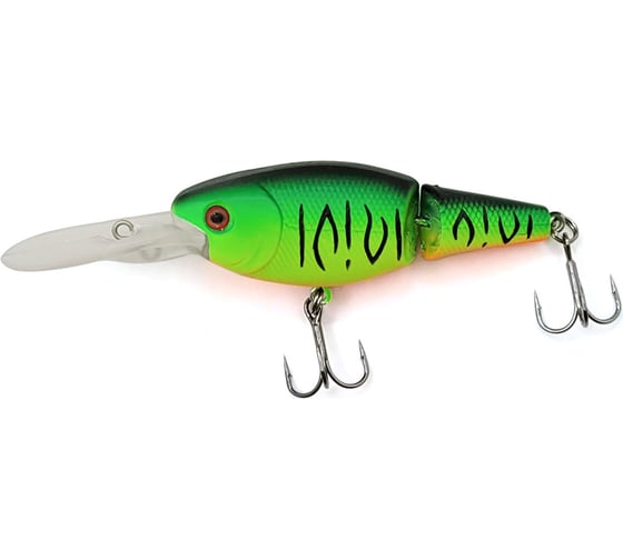 Воблер Namazu Jointed Zun Shad, L-70 мм, 12.3 г, крэнк, составной, плавающий (0.5-2.5м), цвет №2 N37-70-C02