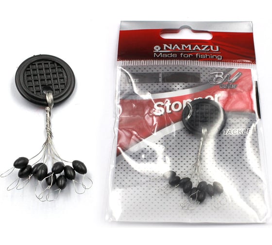 Стопор Namazu STOPPER, размер L, 9 шт N-FT-SL 1