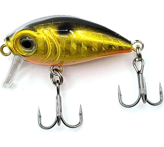 Воблер Namazu WaterFly, L-36 мм, 2.8 г, крэнк, плавающий (0-1.0 м), цвет №13 N29-36-C13