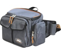 Сумка рыболовная Следопыт Fishing Hip Bag T2 27x23x17 см, серый PF-BM-04