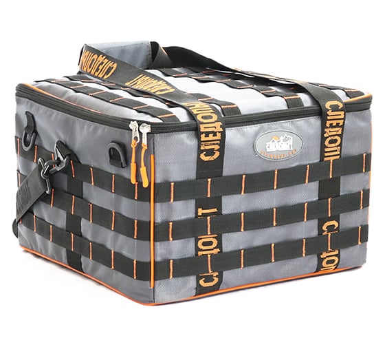 Сумка рыболовная Следопыт Base Lure Bag XXL 38x38x25 см, серый + 7 коробок Luno PF-BBA-03 1