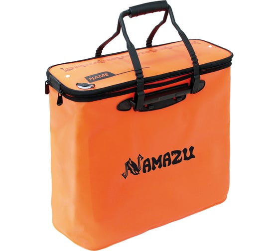 Сумка-кан складная Namazu 52x25x47 см, материал ПВХ, цвет оранжевый N-BOX18