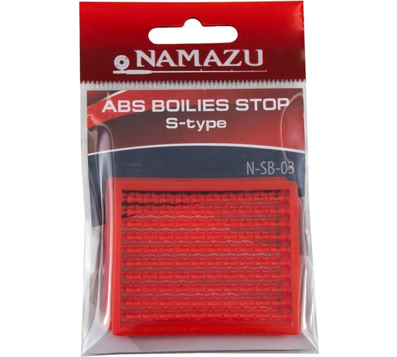 Пластиковый стопор для бойлов Namazu гантельки, 2 шт N-SB-03