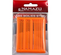 Пластиковый стопор для бойлов Namazu шарики, галочки, 2 шт N-SB-06