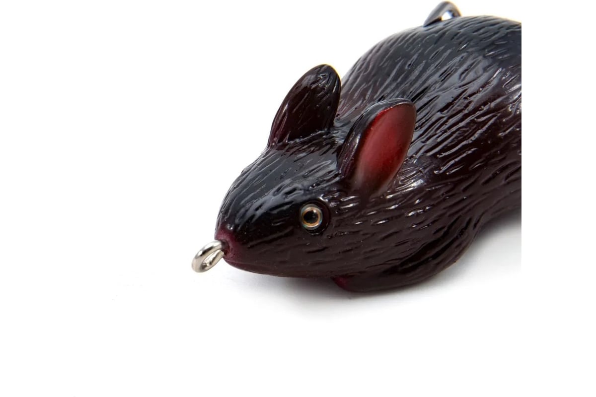 Мышь-незацепляйка Namazu MOUSE с лепестками, 76 мм, 26 г, цвет 13,  крючок-двойник YR Hooks (BN) #2 N-MP76-26-13