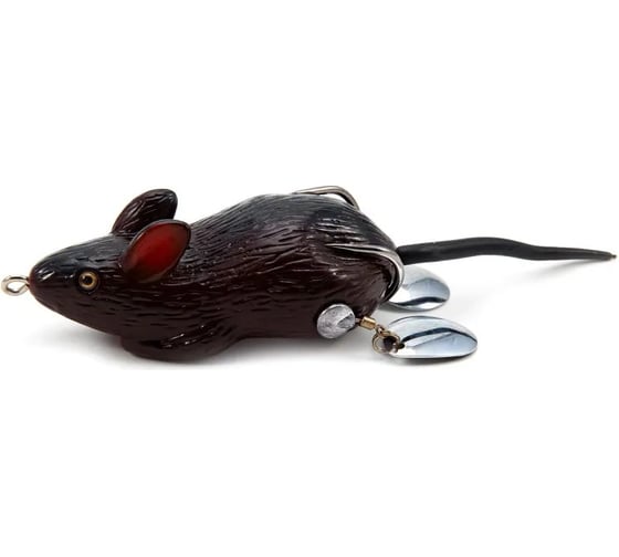 Мышь-незацепляйка Namazu MOUSE с лепестками, 76 мм, 26 г, цвет 13, крючок-двойник YR Hooks (BN) #2 N-MP76-26-13