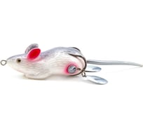 Мышь-незацепляйка Namazu MOUSE с лепестками, 76 мм, 26 г, цвет 17, крючок-двойник YR Hooks (BN) #2 N-MP76-26-17