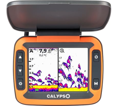 Портативный 2-х лучевой эхолот Camping World ТМ CALYPSO модель FFS-02 с глубомером COMFORT PLUS