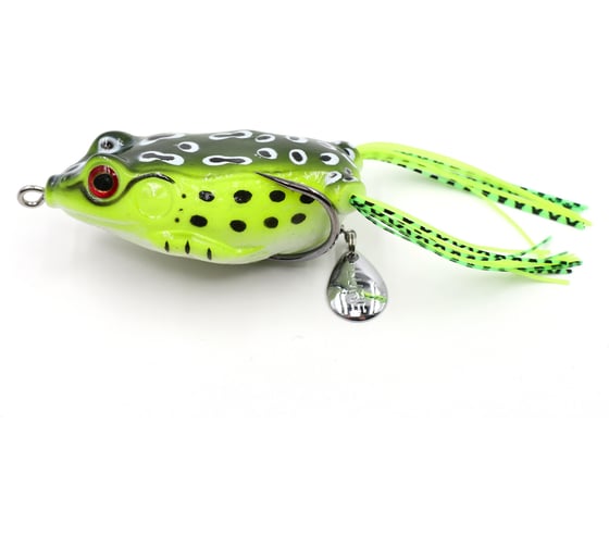Лягушка-незацепляйка Namazu FROG с лепестком, 65 мм, 18 г, цвет 07, крючок-двойник YR Hooks (BN) #3 N-FP65-18-07
