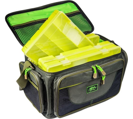 Tramp сумка рыболовная с пластиковыми коробками 4шт 40x27x24см L TRP-033