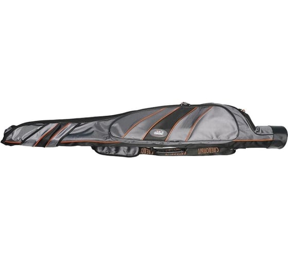 Чехол для удилищ полужесткий Следопыт 135 см, серый PF-RPT-135G 1