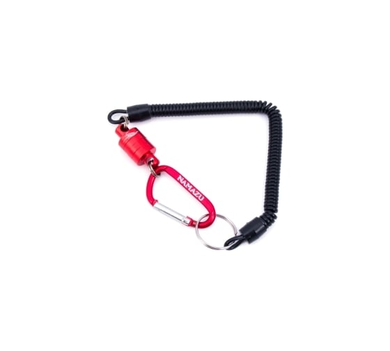 Ретривер магнитный Namazu Magnet Lock, цилиндр, цвет красный N-ML-01 1