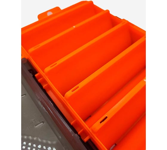 Коробка для воблеров двухсторонняя GFish 17300, оранжевая ns17300red