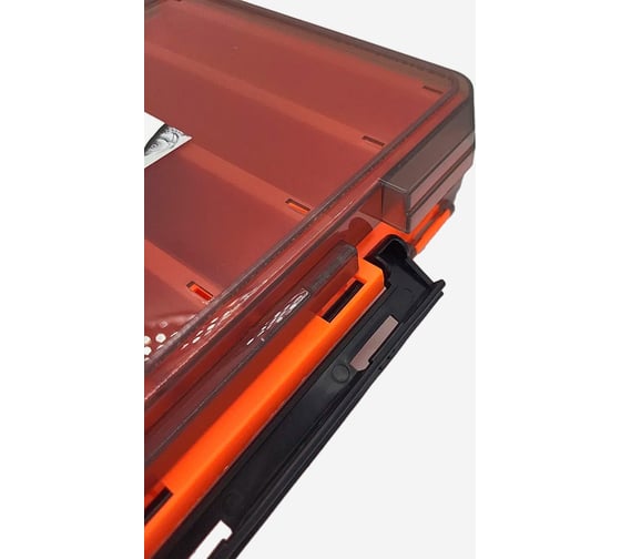 Коробка для воблеров двухсторонняя GFish 17300, оранжевая ns17300red