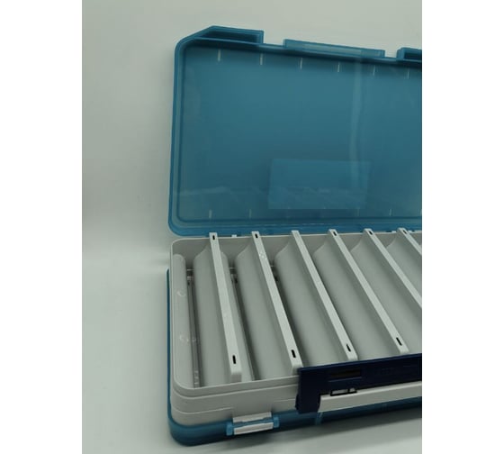 Коробка для воблеров двухсторонняя GFish 17400 12 ячеек ns17400