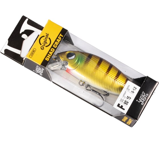 Воблер плавающий LUCKY JOHN LJ Original SHAD CRAFT F 9 см, A010 09.00/A010 LJO1109F-A010