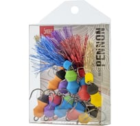 Приманки джиговые Lucky John LJ PENNON TIPSYWORM MIX2 5 шт LJPB005-02