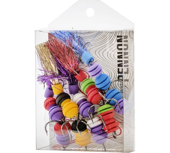 Приманки джиговые Lucky John LJ PENNON ROLLERWORM MIX4 5 шт LJPB003-04 1