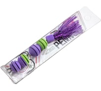 Приманка джиговая Lucky John LJ PENNON ROLLERWORM фиолетовый/зеленый FB3008473