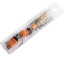 Приманка джиговая Lucky John LJ PENNON ROLLERWORM оранжевый/черный FB3008472