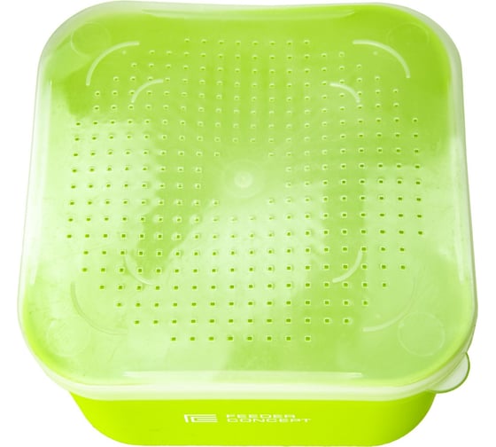 Коробка рыболовная для наживки с крышкой FEEDER CONCEPT FC FEEDER BAIT BOX р.L FC200-003L 1