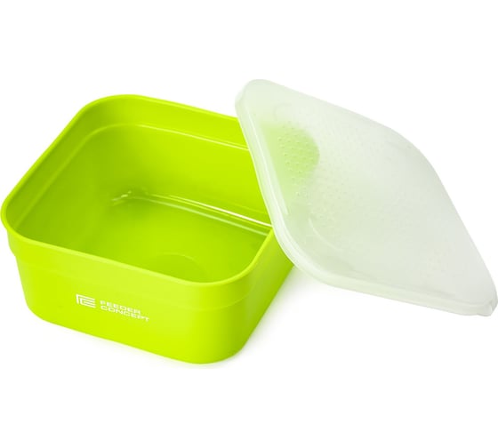 Коробка рыболовная для наживки с крышкой FEEDER CONCEPT FC FEEDER BAIT BOX р.M FC200-002M