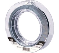 Шок-лидер плетеный FEEDER CONCEPT Distance х8 SHOCK LEADER Dark Gray 100 м, 0.16 мм FC4916-016