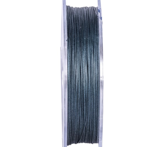 Шок-лидер плетеный FEEDER CONCEPT Distance х8 SHOCK LEADER Dark Gray 100 м, 0.16 мм FC4916-016