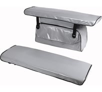 Комплект лодочных накладок Gaoksa 100x24x4 см, ПВХ, серый KNP-100/24