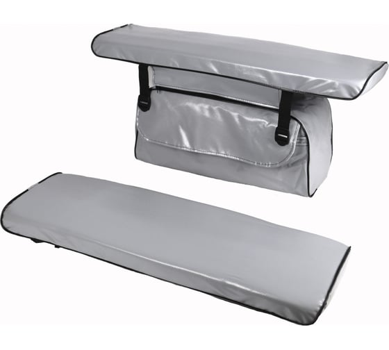 Комплект лодочных накладок Gaoksa 115x24x4 см, ПВХ, серый KNP-115/24
