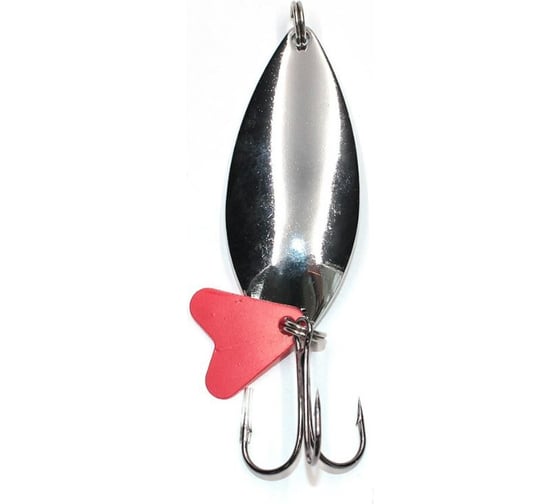 Блесна колеблющаяся Namazu Glassy, вес 15 г, цвет 01/серебро N-GS15-01 1