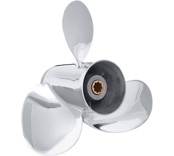 Винт гребной нержавеющий Skipper для Yamaha 9.9-20HP, 3x9 1/4x9_8_RH (нержавеющая сталь, 3x9 1/4"x9") SK63V-45945-10-EL-SS