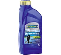 Масло моторное Outboardoel 4T (1 л; 15W-40) new для лодочных моторов RAVENOL 1153205-001-01-999