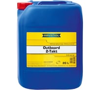 Масло моторное Outboard 2T Mineral new 20 л для 2-тактных лодочных моторов RAVENOL 1153200-020-01-999 16363202